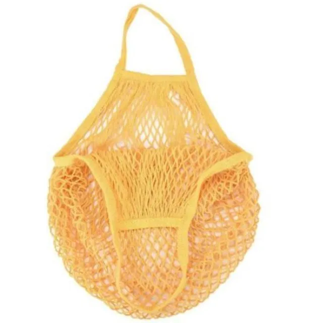 2019 New Mesh Shopping Bag Reusable String Fruit Storage Handbag Totes Women Shopping Mesh Net