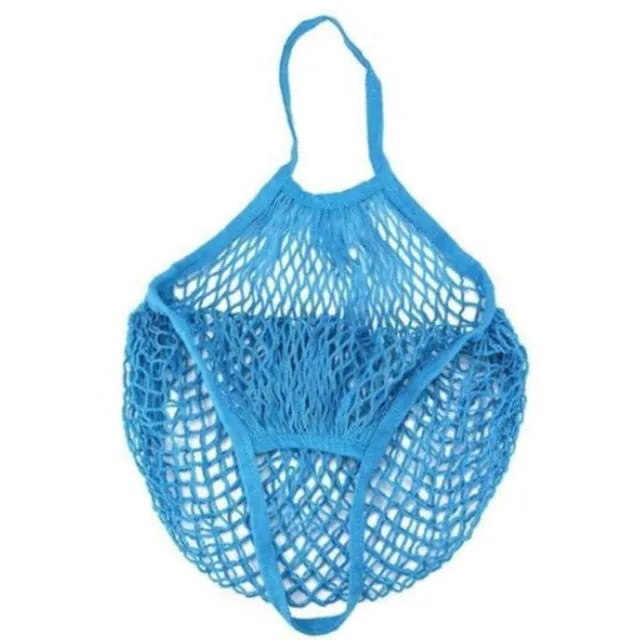 2019 New Mesh Shopping Bag Reusable String Fruit Storage Handbag Totes Women Shopping Mesh Net