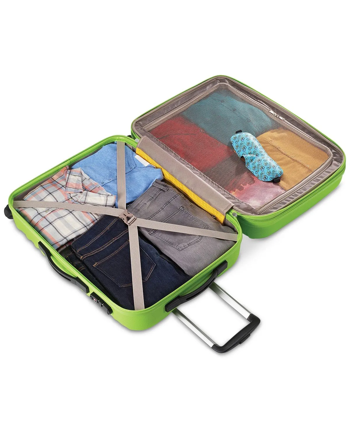 American Tourister Xpressions 20" Expandable Carry-On Hardside Spinner Suitcase