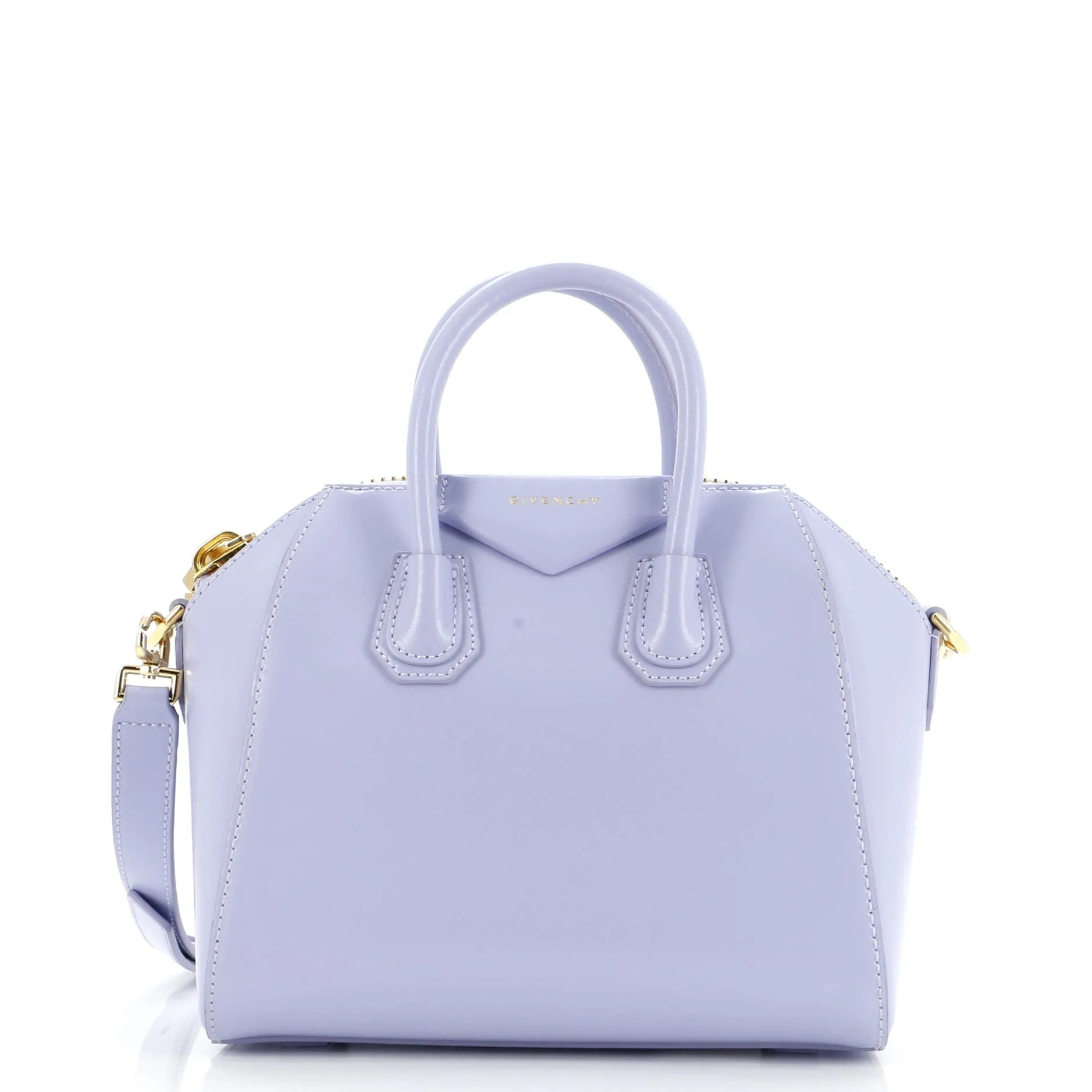 Antigona Bag Glazed Leather Mini
