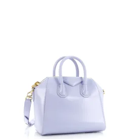 Antigona Bag Glazed Leather Mini