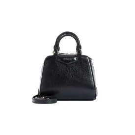 ANTIGONA CUBE NANO LEATHER CROSSBODY BAG