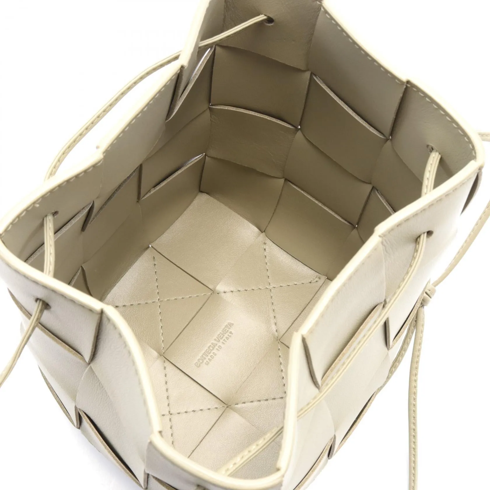 Bottega Veneta Leather Cassette Small Shoulder Bag