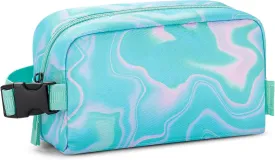 Choco Mocha Small Cooler Bag for Kids Freezable Snack Bag for School, Kids Insulated Snack Bag Small Lunch Bag, Toddler Lunch Bag for Girls, Fluid Teal