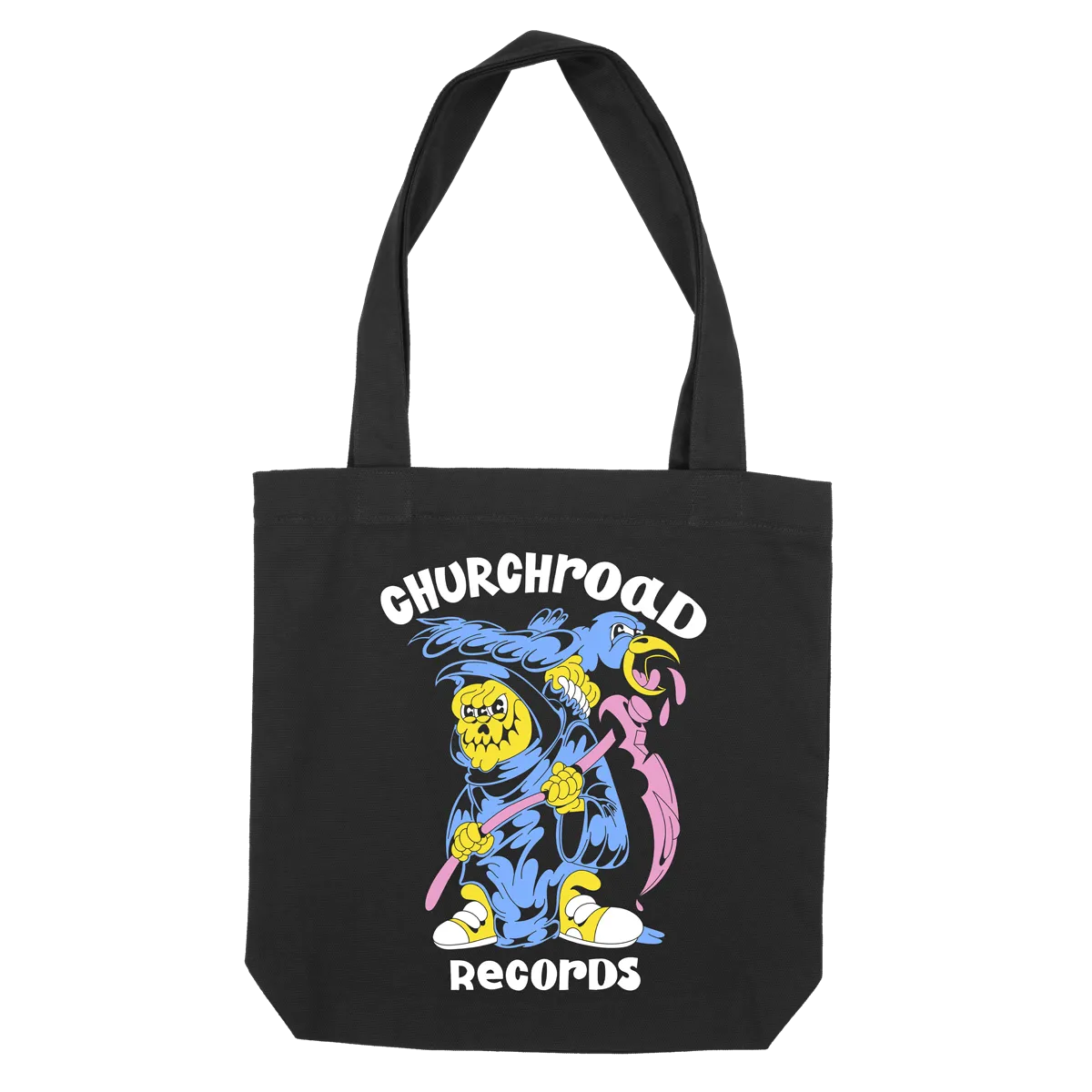 Church Road "Reaper" Black Tote
