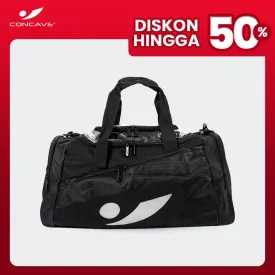 Concave Gym Bag - Black/Silver