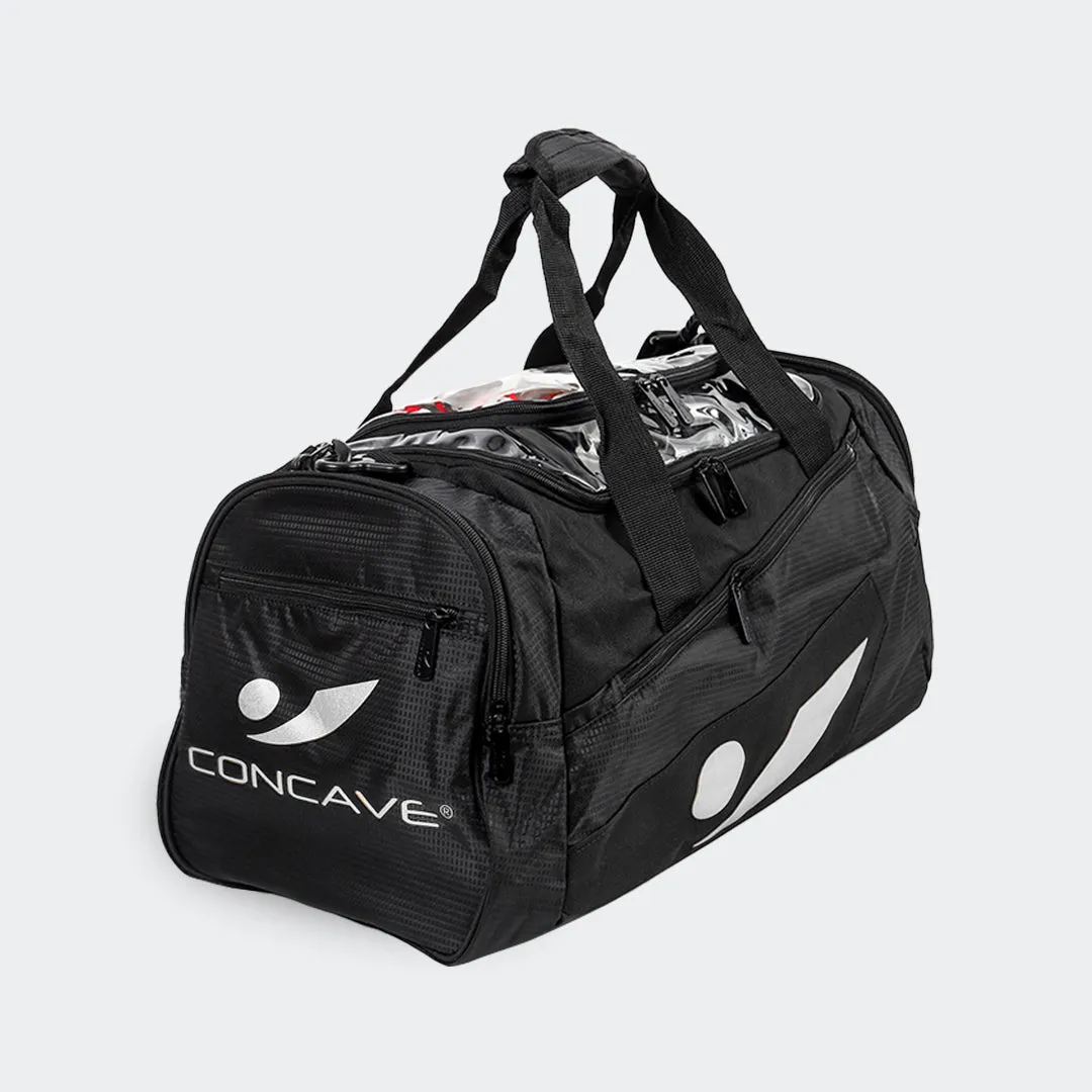 Concave Gym Bag - Black/Silver