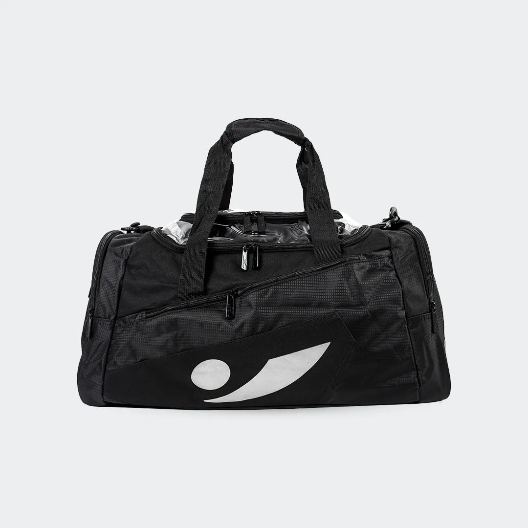 Concave Gym Bag - Black/Silver