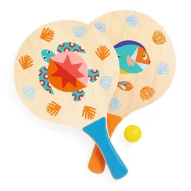 Djeco Sea Racket Set with Ball