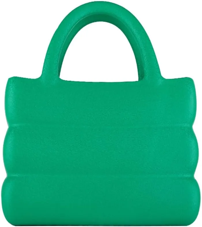 EVA Medium Tote Fashion Jelly Shoulder Bag Pure Colour Simple and easy to match Suitable for outdoor shopping Work