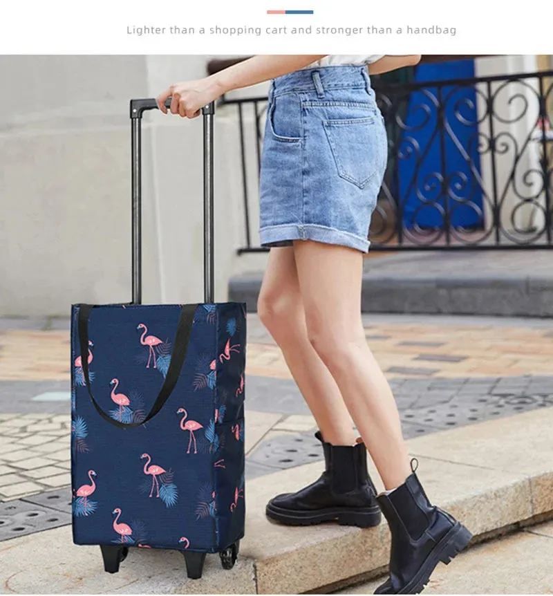 Foldable Vegetable Market Shopping Bag For Groceries