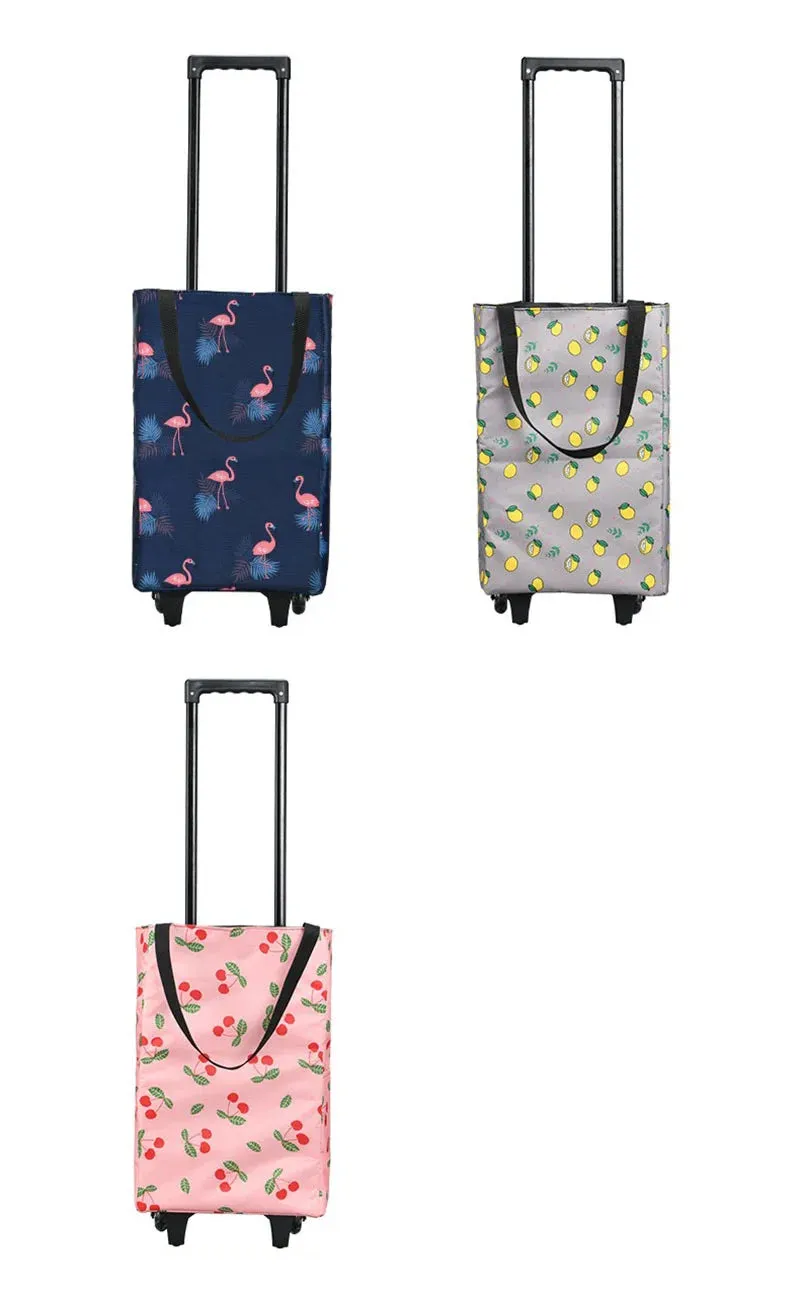 Foldable Vegetable Market Shopping Bag For Groceries
