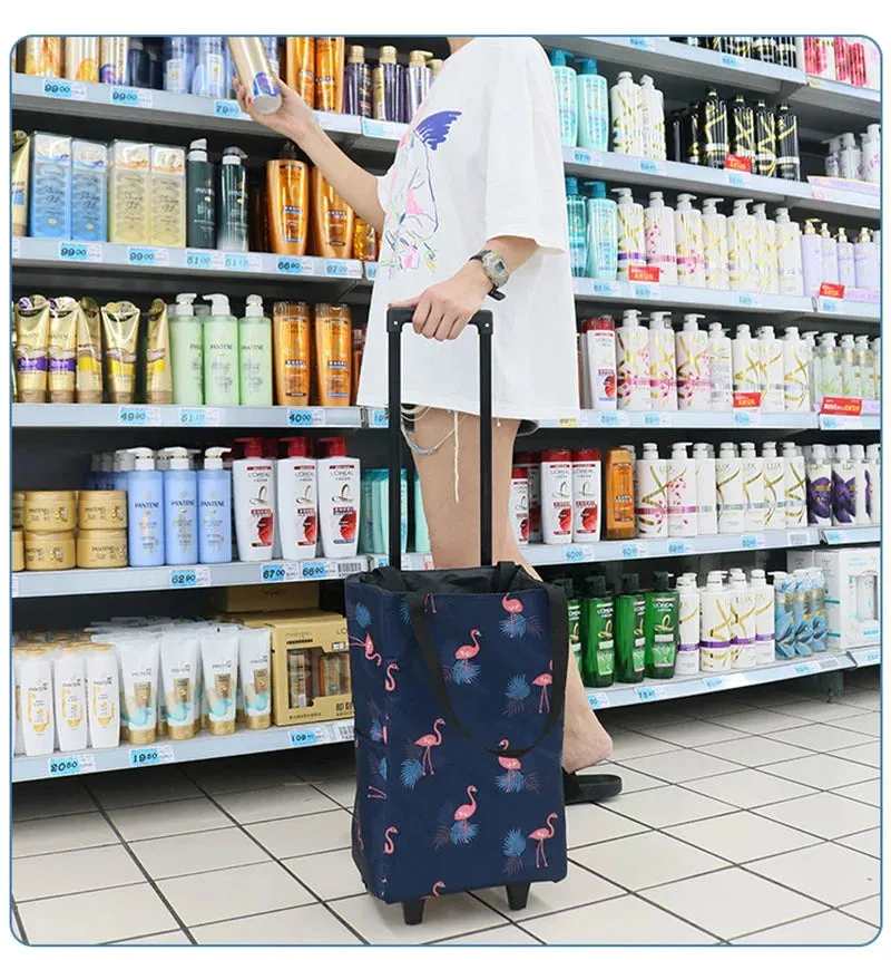 Foldable Vegetable Market Shopping Bag For Groceries