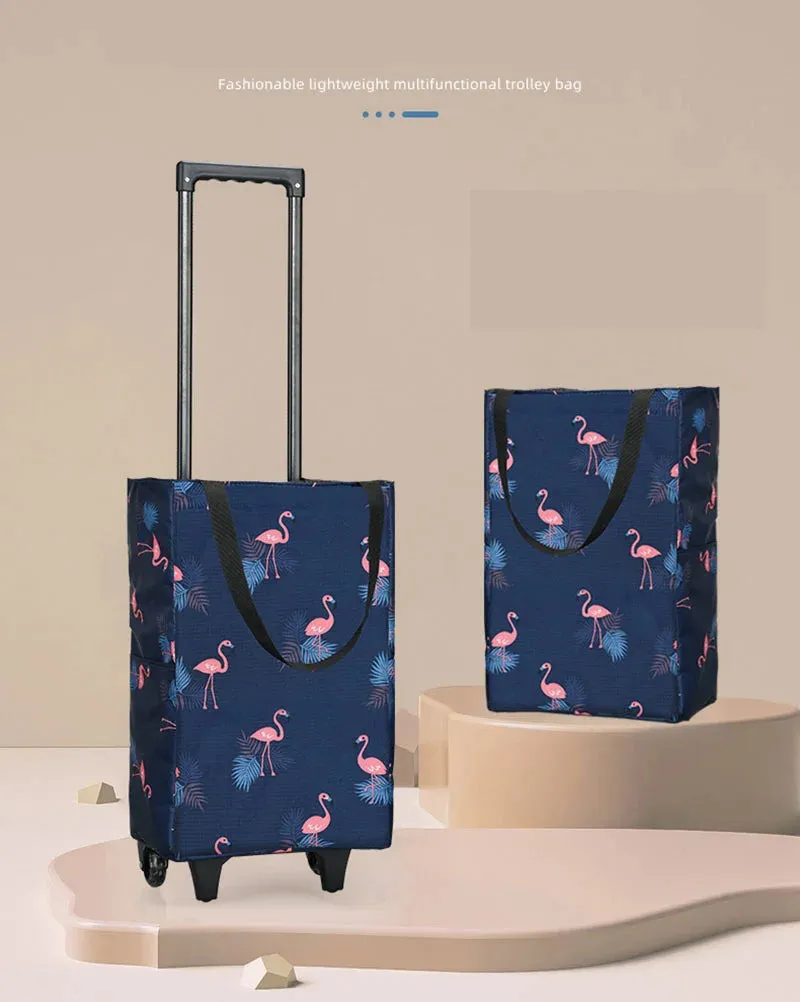 Foldable Vegetable Market Shopping Bag For Groceries
