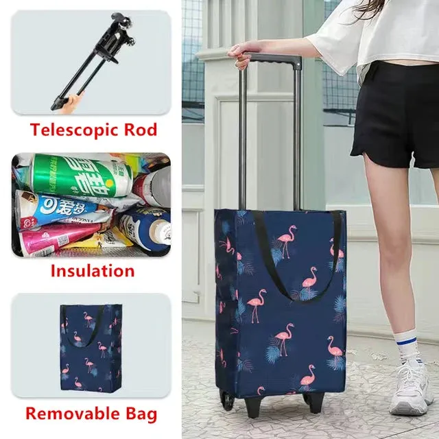 Foldable Vegetable Market Shopping Bag For Groceries