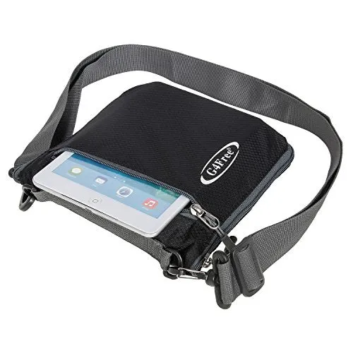 G4Free Foldable Travel Duffle Bag Lightweight 22 Inch for Luggage, Sports, Gym(Black)