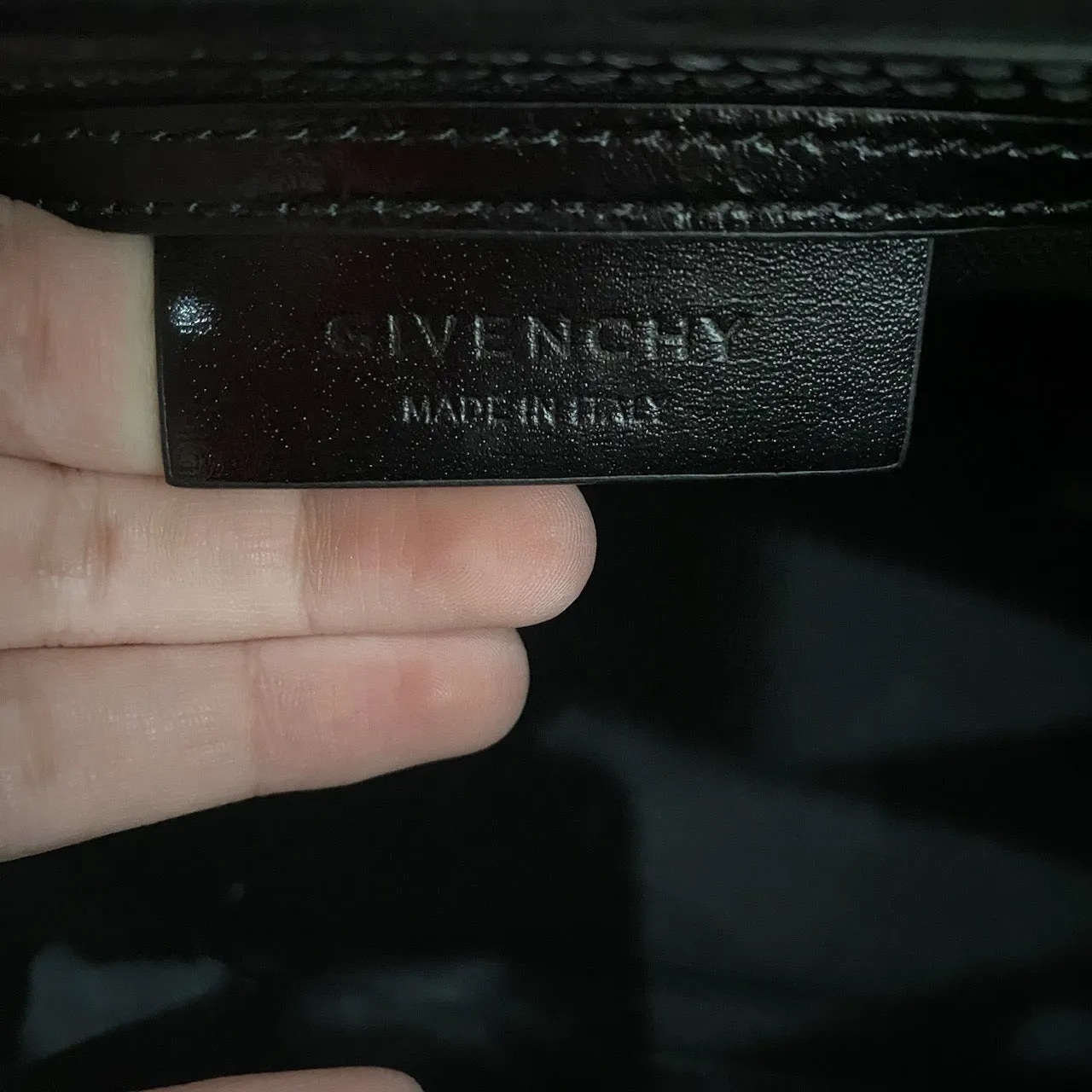 Givenchy Antigona in black Box leather