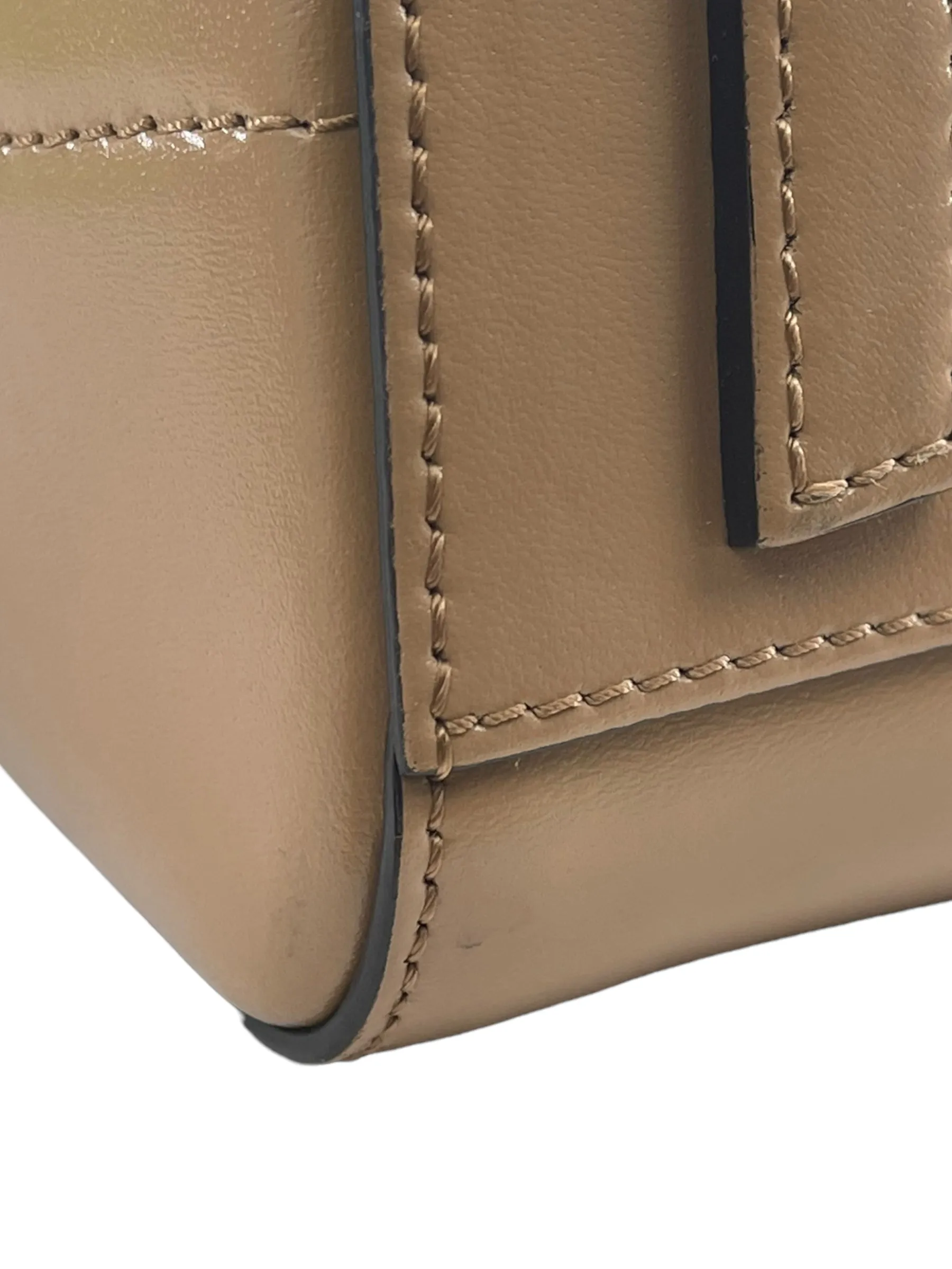 Givenchy Tan Leather Mini Antigona Crossbody