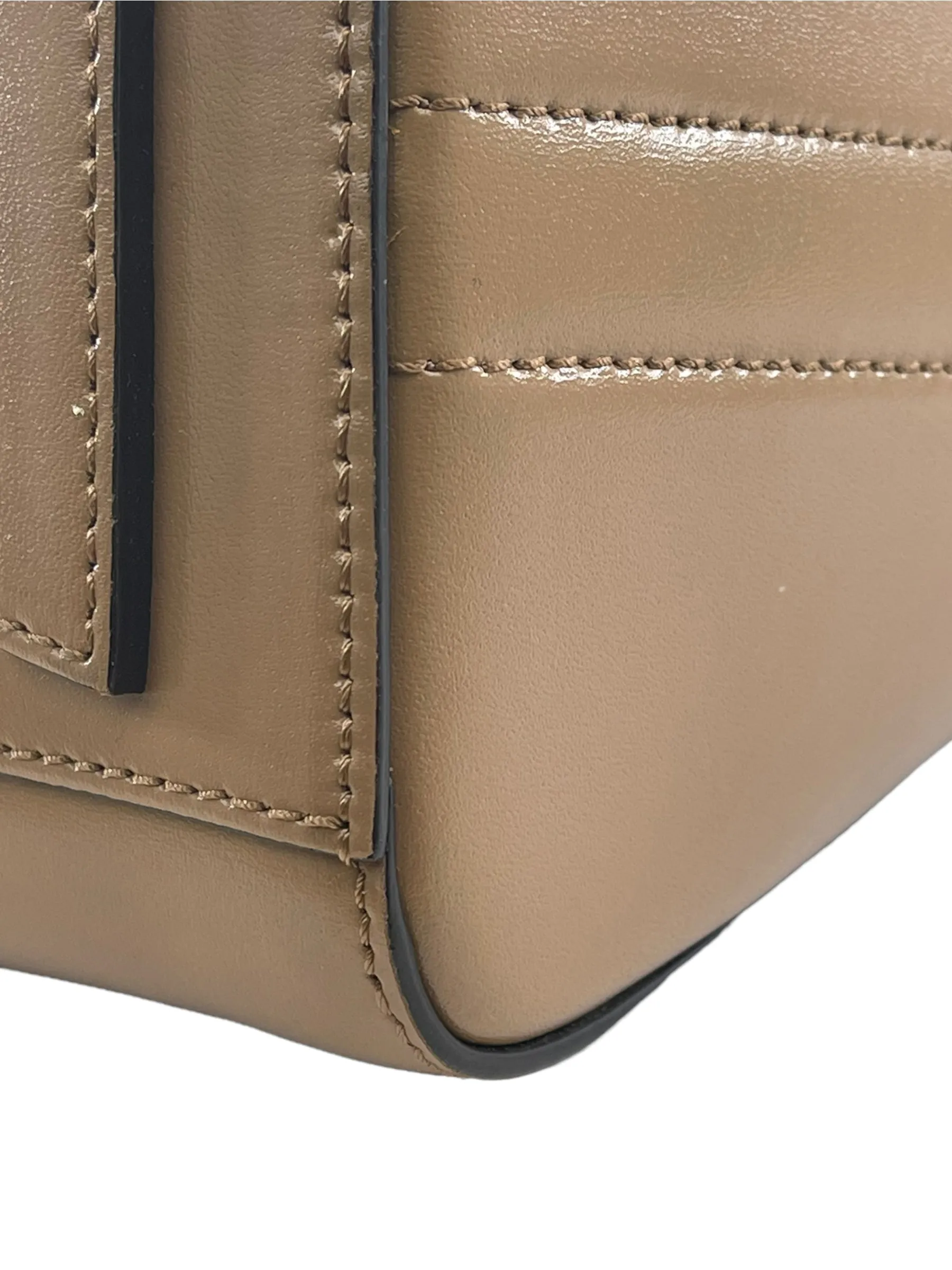Givenchy Tan Leather Mini Antigona Crossbody