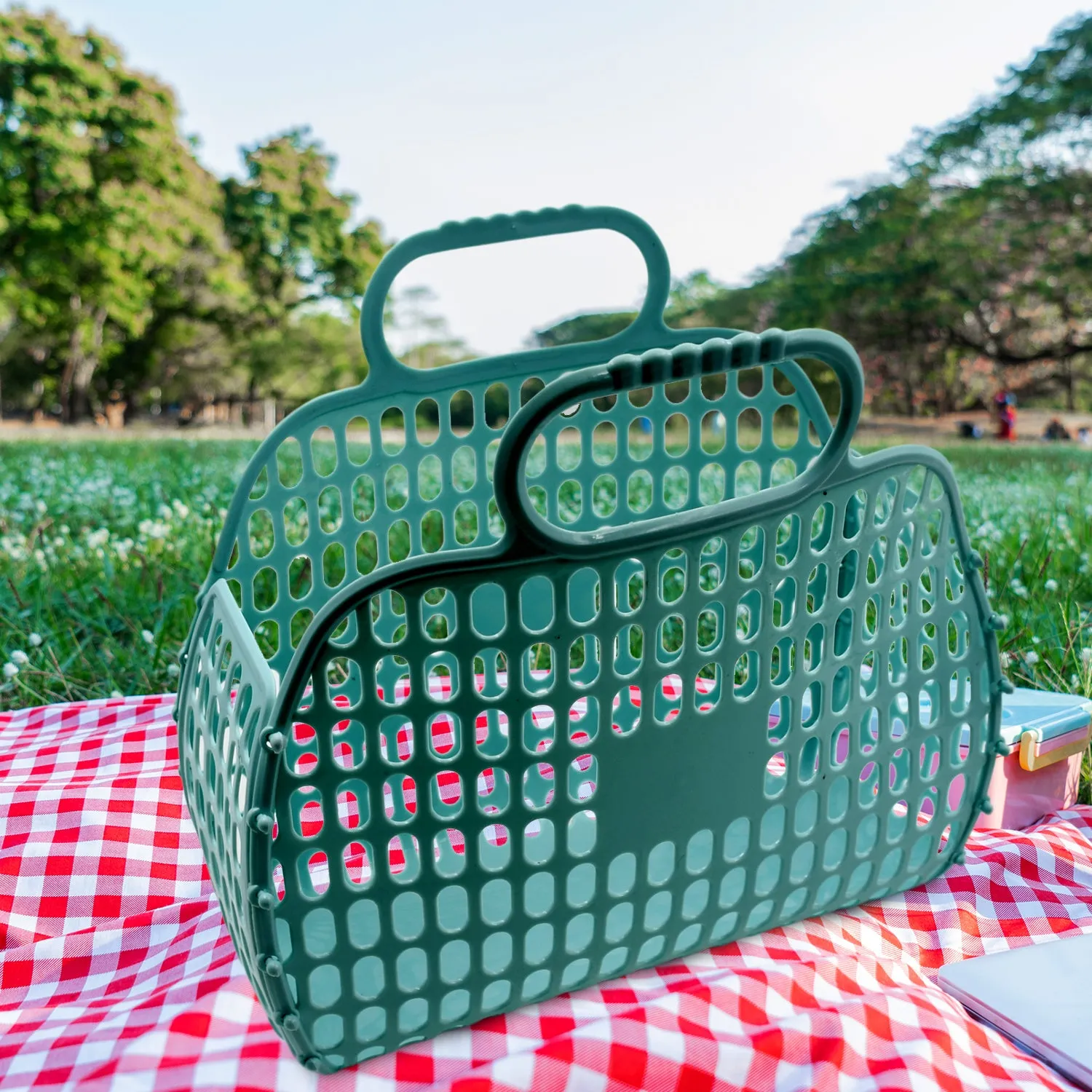 Grocery Vegetable Foldable Non-Woven Fabric Shopping Bag