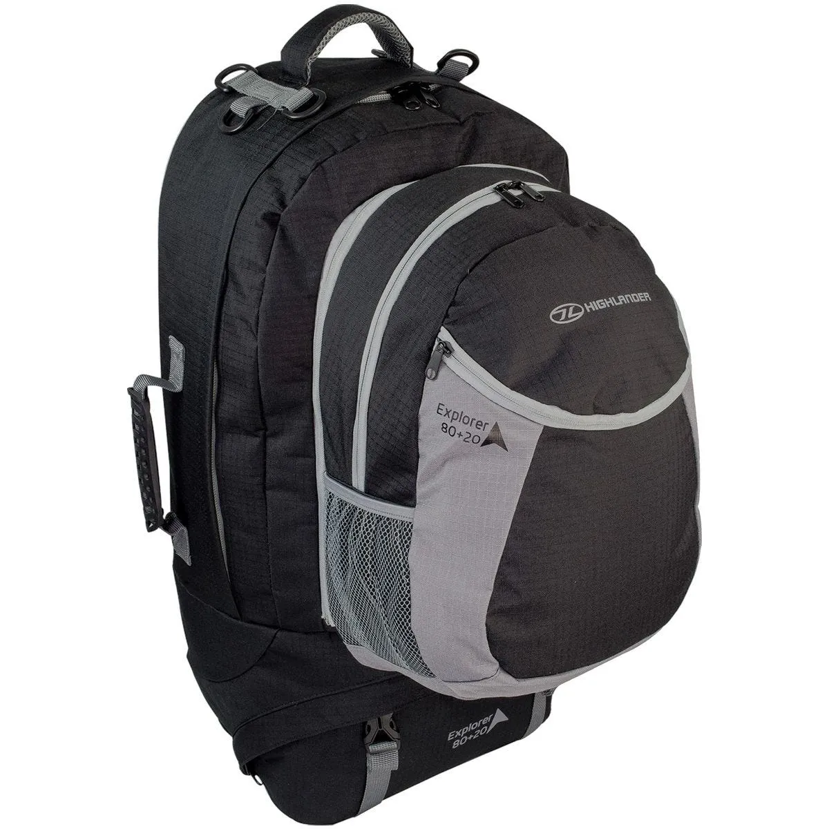 Highlander X-plorer Rucksack 80 20L Black