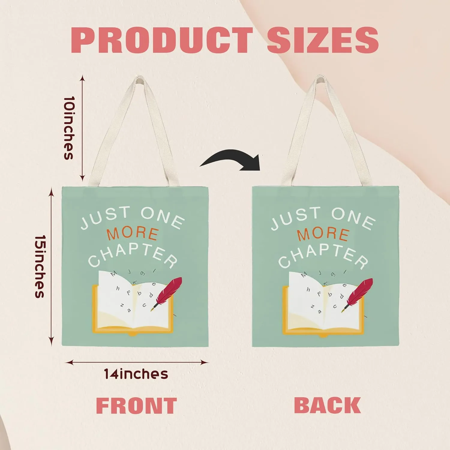Kunlisa Cute Cow Canvas Tote Bag, Gifts for Girls & Women Lovers
