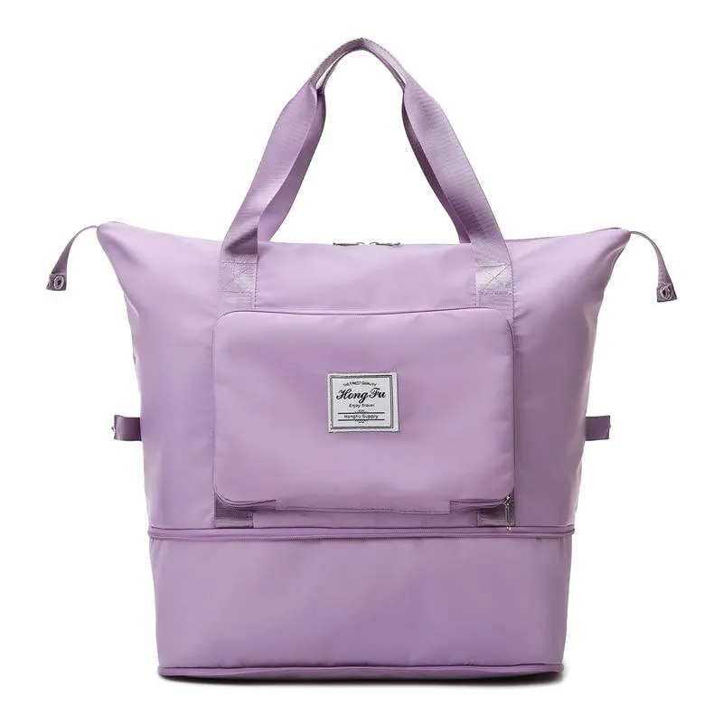 LARGE CAPACITY FOLDING TRAVEL BAG