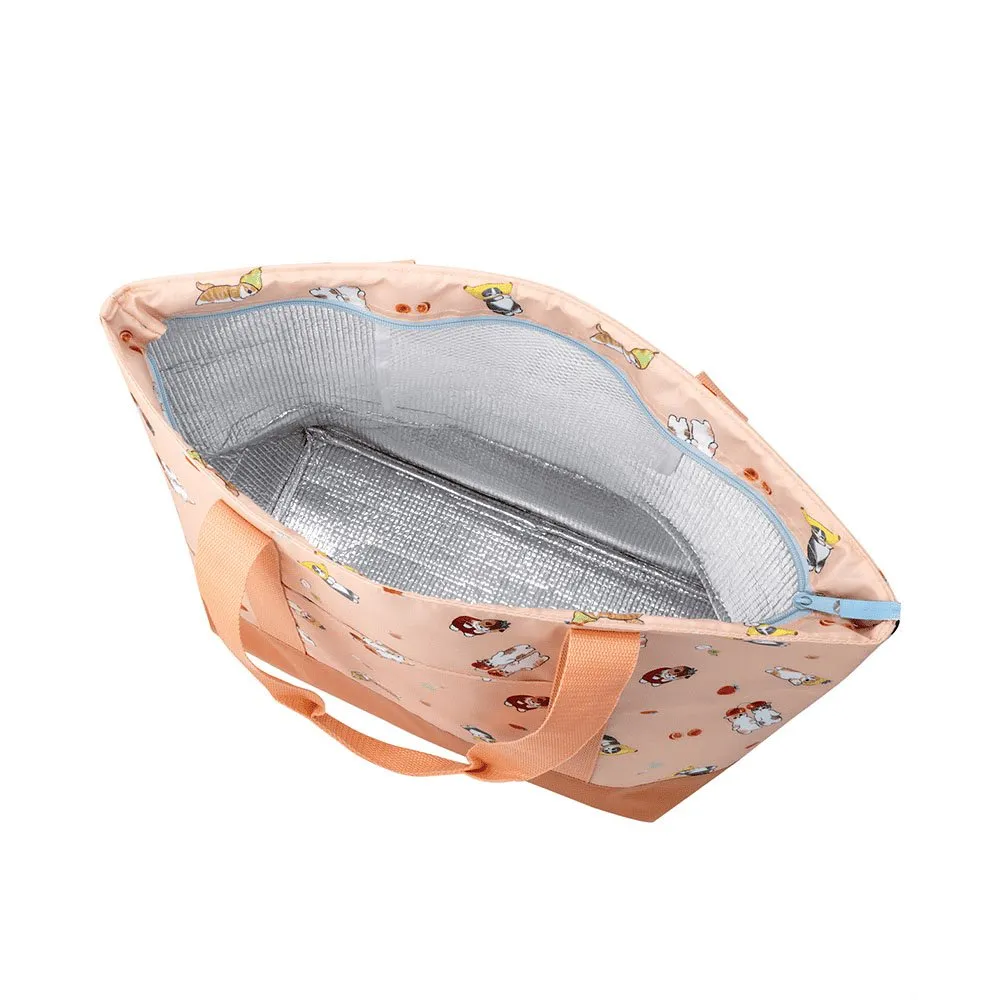 Mofusand Insulated Lunch Tote Bag (Fruits)