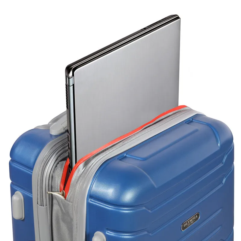 Olympia Denmark 21" Hardside Carry On Spinner Suitcase