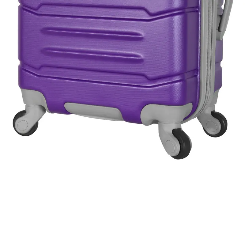 Olympia Denmark 21" Hardside Carry On Spinner Suitcase