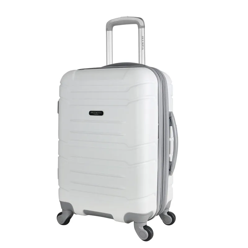 Olympia Denmark 21" Hardside Carry On Spinner Suitcase
