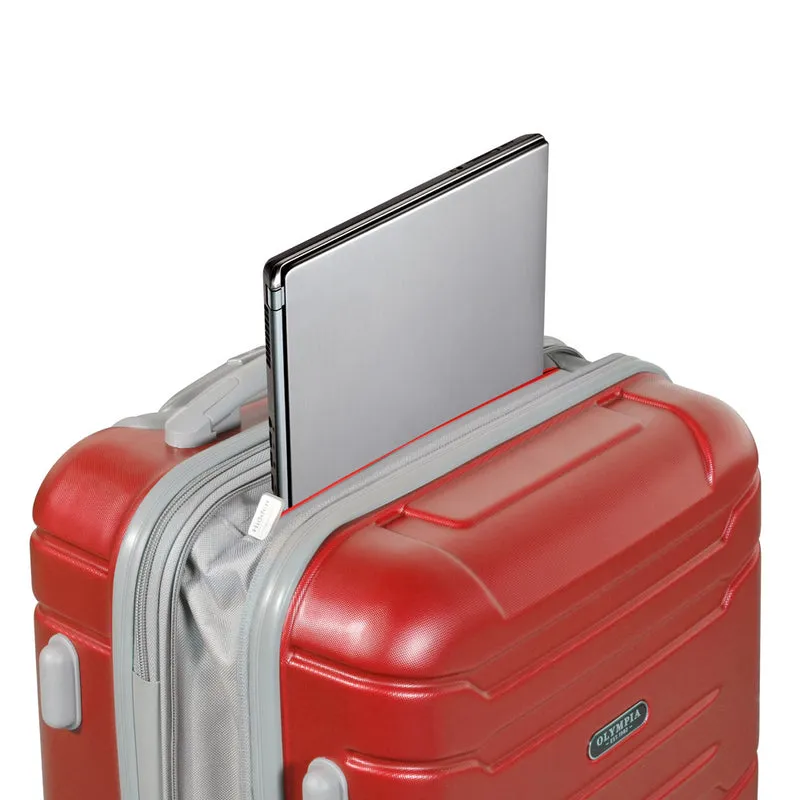Olympia Denmark 21" Hardside Carry On Spinner Suitcase