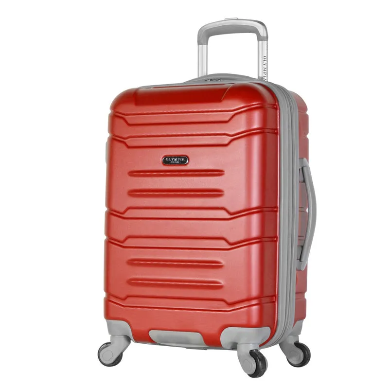 Olympia Denmark 21" Hardside Carry On Spinner Suitcase