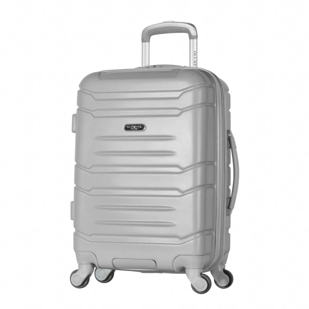 Olympia Denmark 21" Hardside Carry On Spinner Suitcase