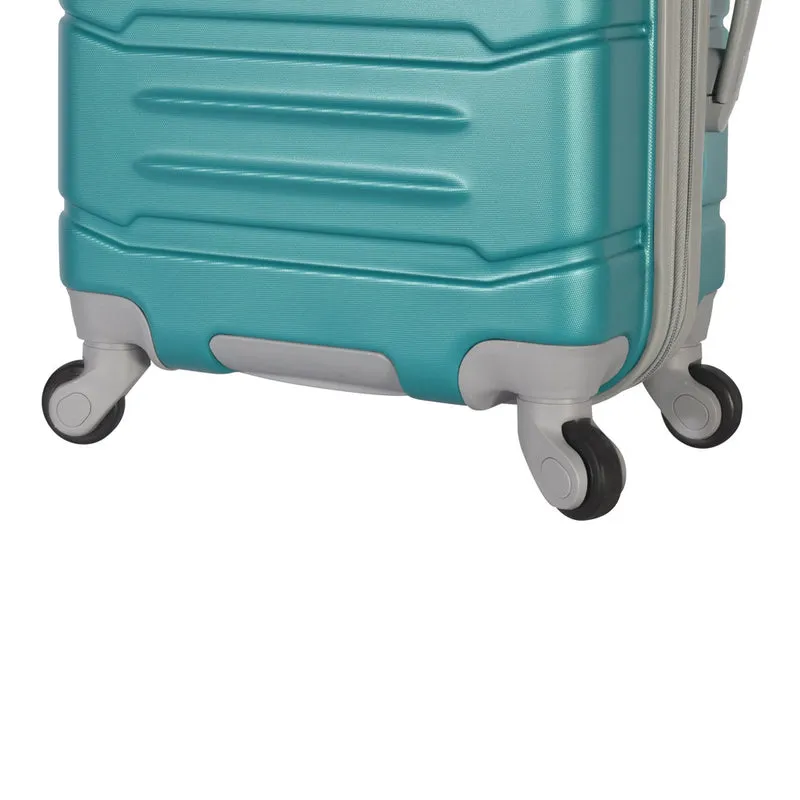 Olympia Denmark 21" Hardside Carry On Spinner Suitcase