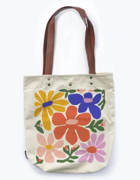 Primary Blooms Tote