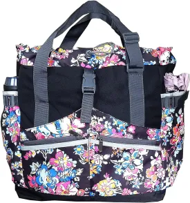 Rfid Travel Tote Bag 40L Convertible Beach Tote Backpack