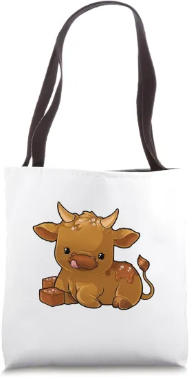 Salted Caramel Cow Tote Bag
