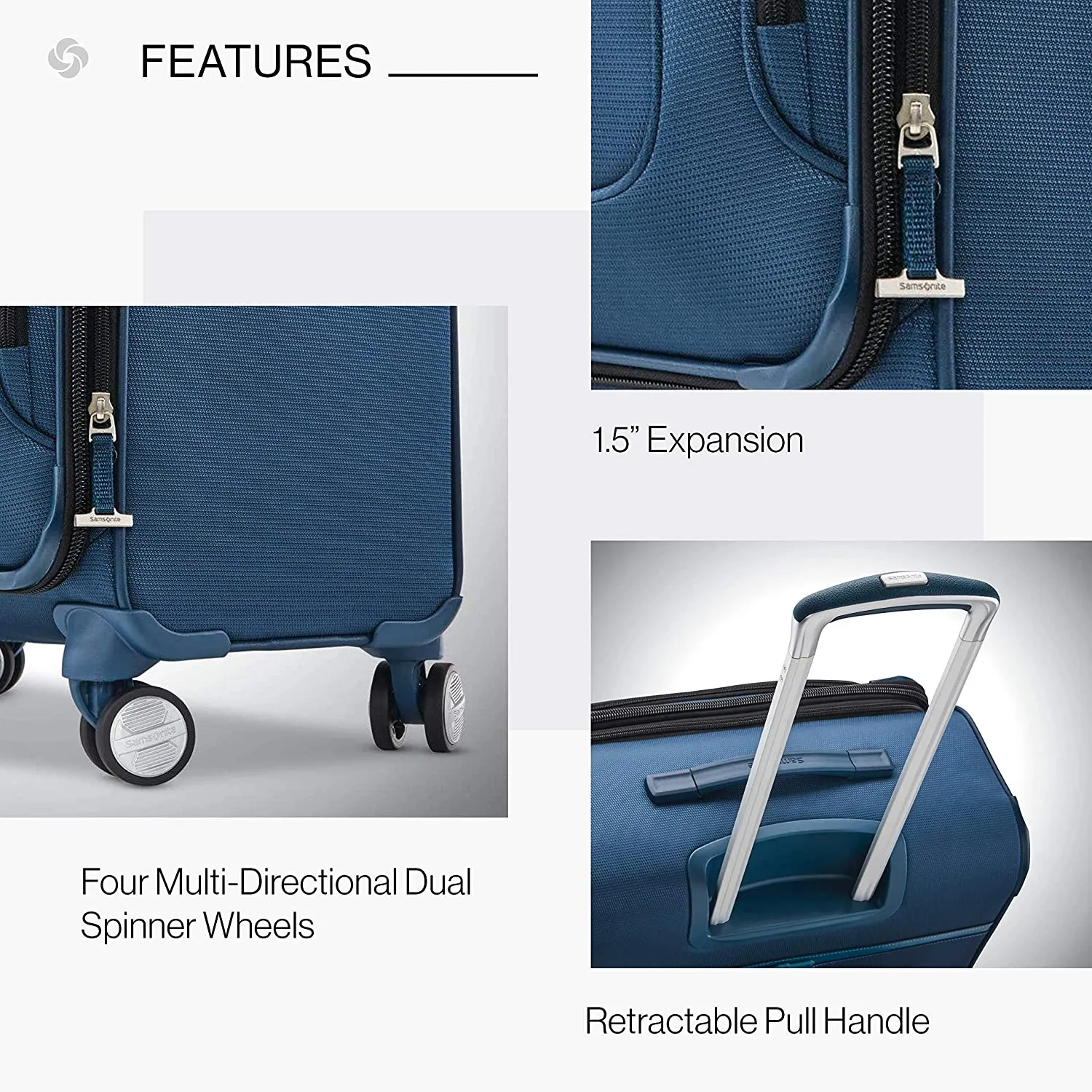 Samsonite Solyte DLX Carry-on Expandable Spinner