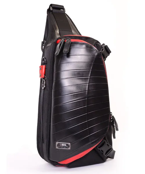 Seal expandable Shoulder bag (PS-153)