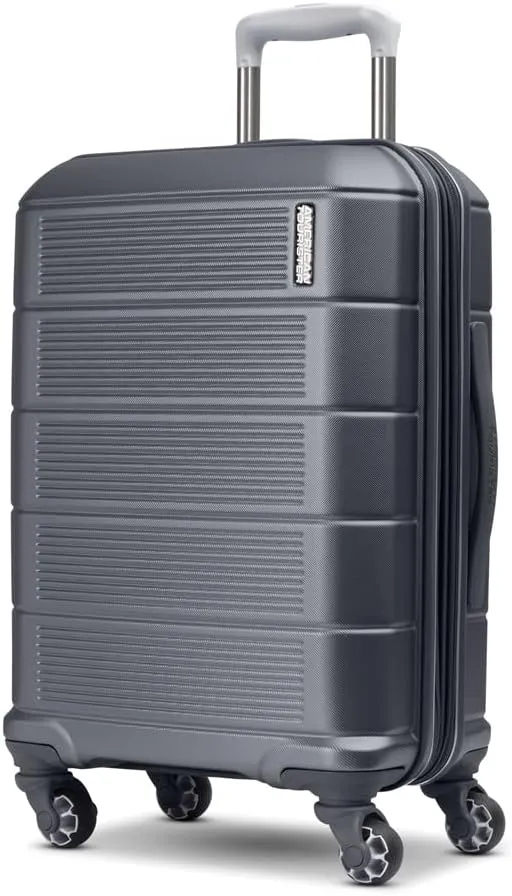 Travel Chic 20 Inch Carry On Charcoal Spinner Suitcase