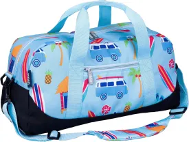 Wildkin Kids Overnighter Duffel Bag  Carry-On Size, Ideal for School & Sleepovers  Surf Shack