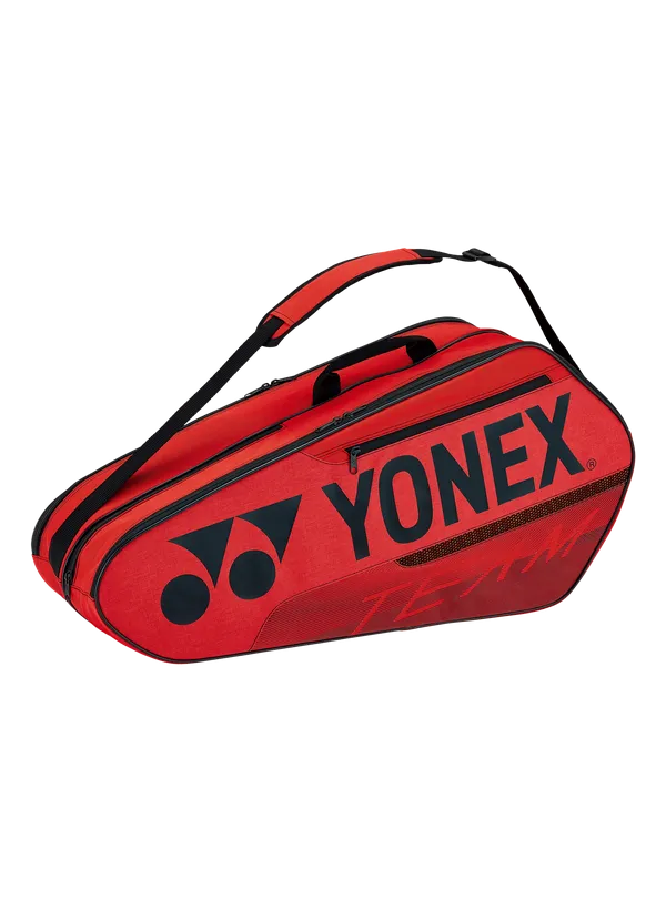 Yonex BA42126 Team Racket Bag 6pcs (Red)
