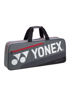 Yonex BA42131W Team Tournament Racket Bag (Grayish Pearl)